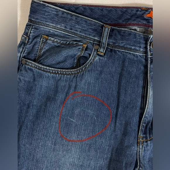 Tommy Bahama Cayman Relaxed Jeans Blue Denim 38x31 - Picture 4 of 16